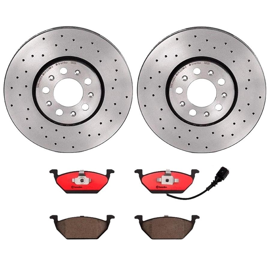 Brembo Disc Brake Pad and Rotor Kits KTX0113