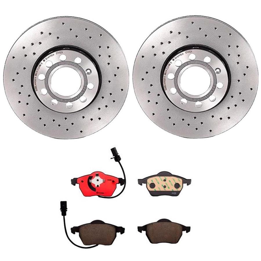 Brembo Disc Brake Pad and Rotor Kits KTX0115