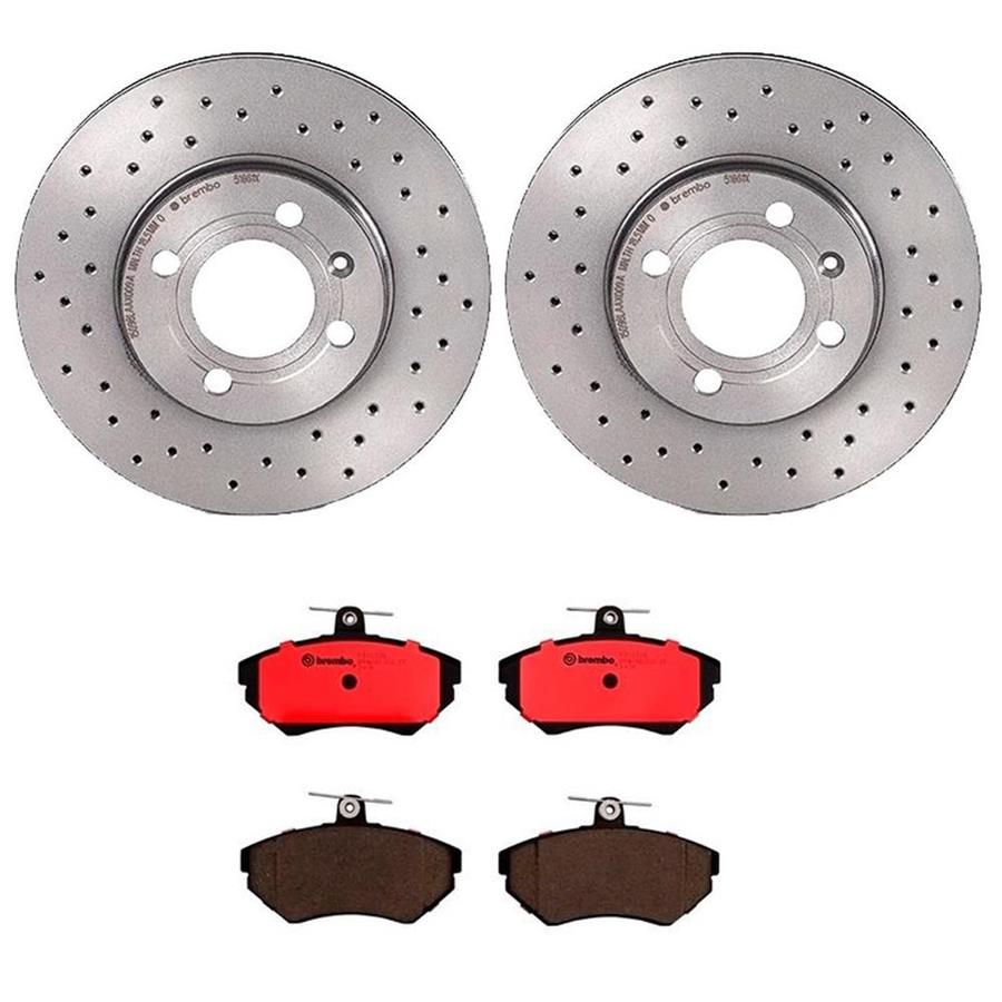 Brembo Disc Brake Pad and Rotor Kits KTX0119