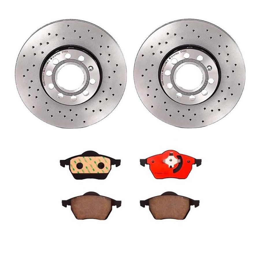 Brembo Disc Brake Pad and Rotor Kits KTX0125