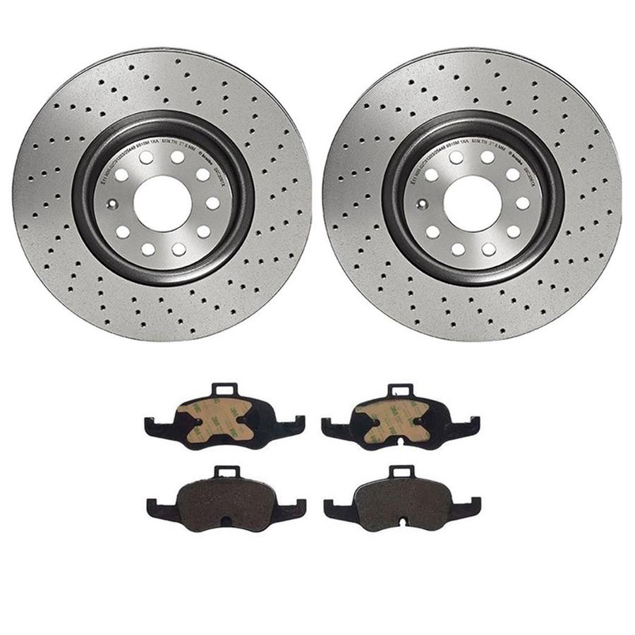 Brembo Disc Brake Pad and Rotor Kits KTX0139