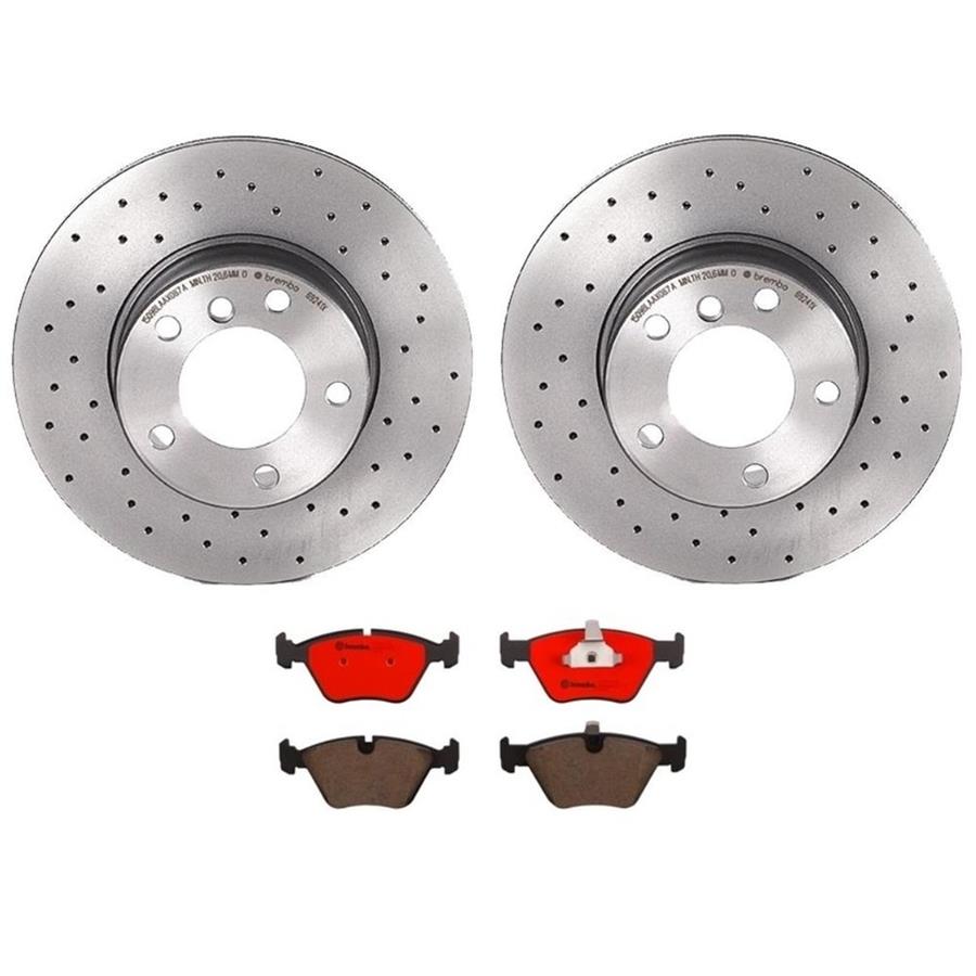 Brembo Disc Brake Pad and Rotor Kits KTX0168