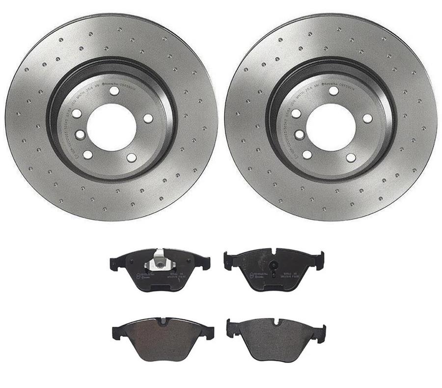 Brembo Disc Brake Pad and Rotor Kits KTX4018