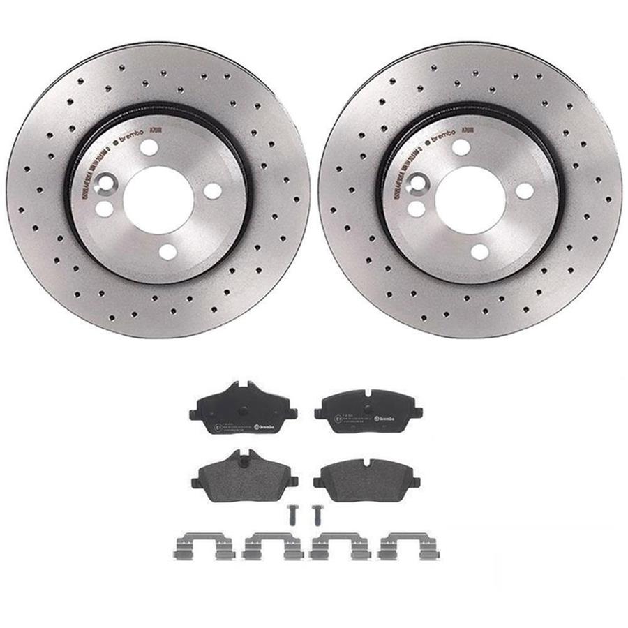 Brembo Disc Brake Pad and Rotor Kits KTX4020