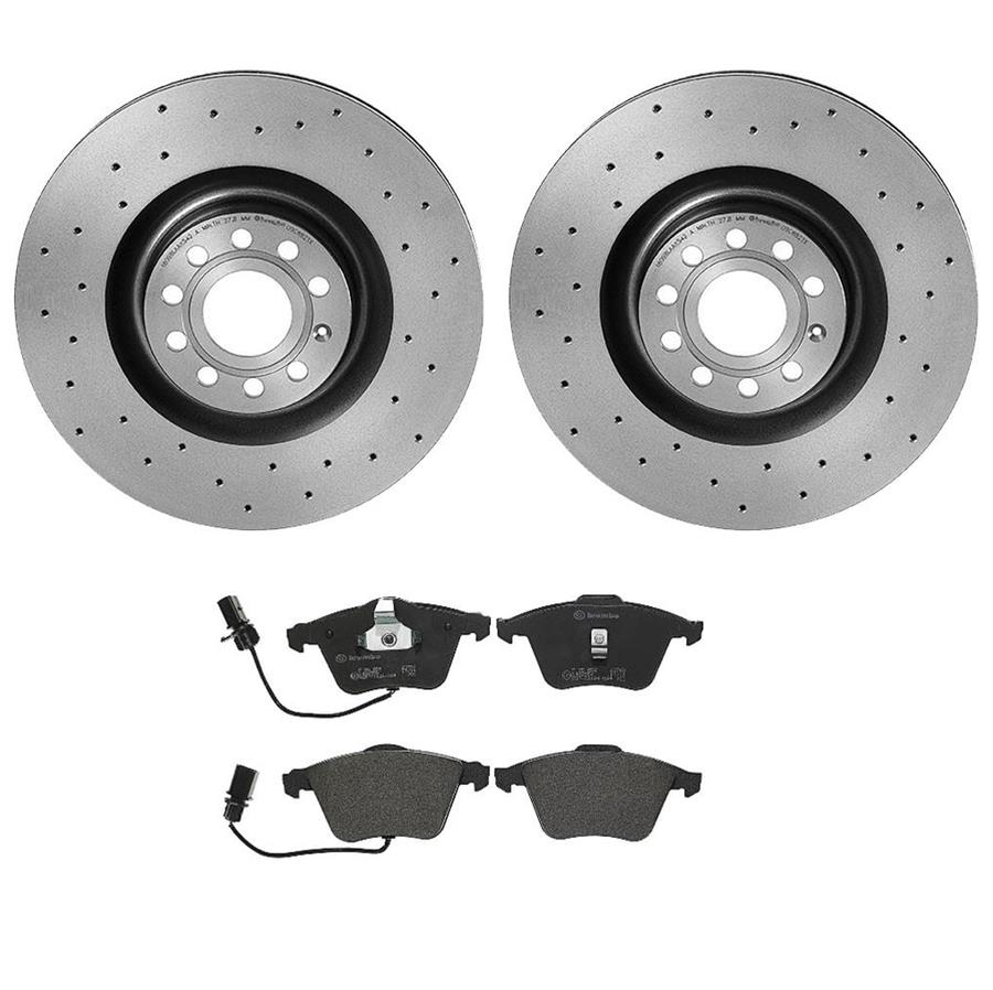 Brembo Disc Brake Pad and Rotor Kits KTX4025