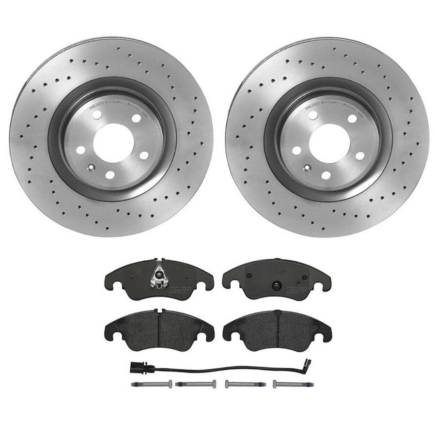Brembo Disc Brake Pad and Rotor Kits KTX4055