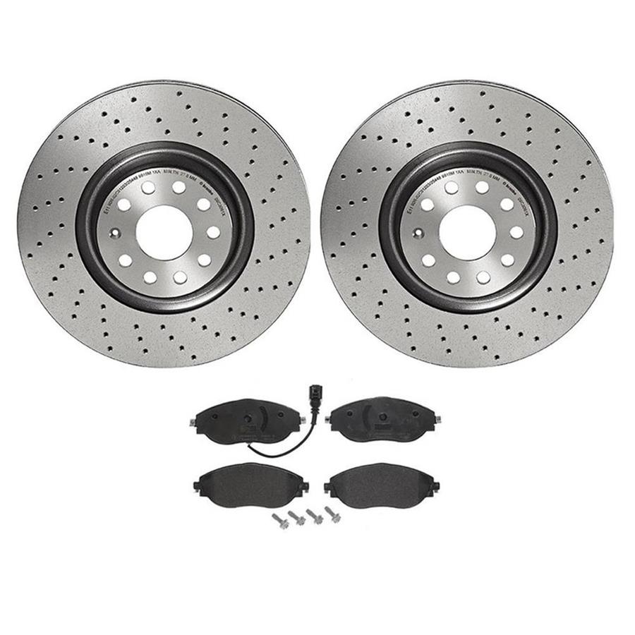 Brembo Disc Brake Pad and Rotor Kits KTX4080