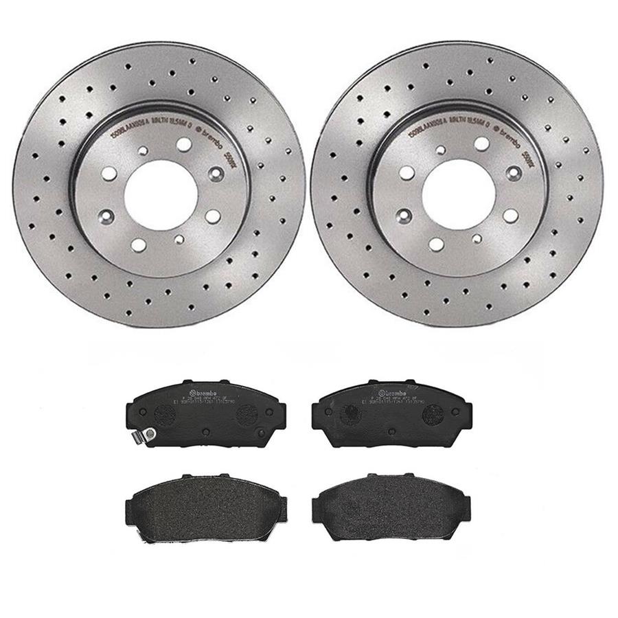 Brembo Disc Brake Pad and Rotor Kits KTX4087