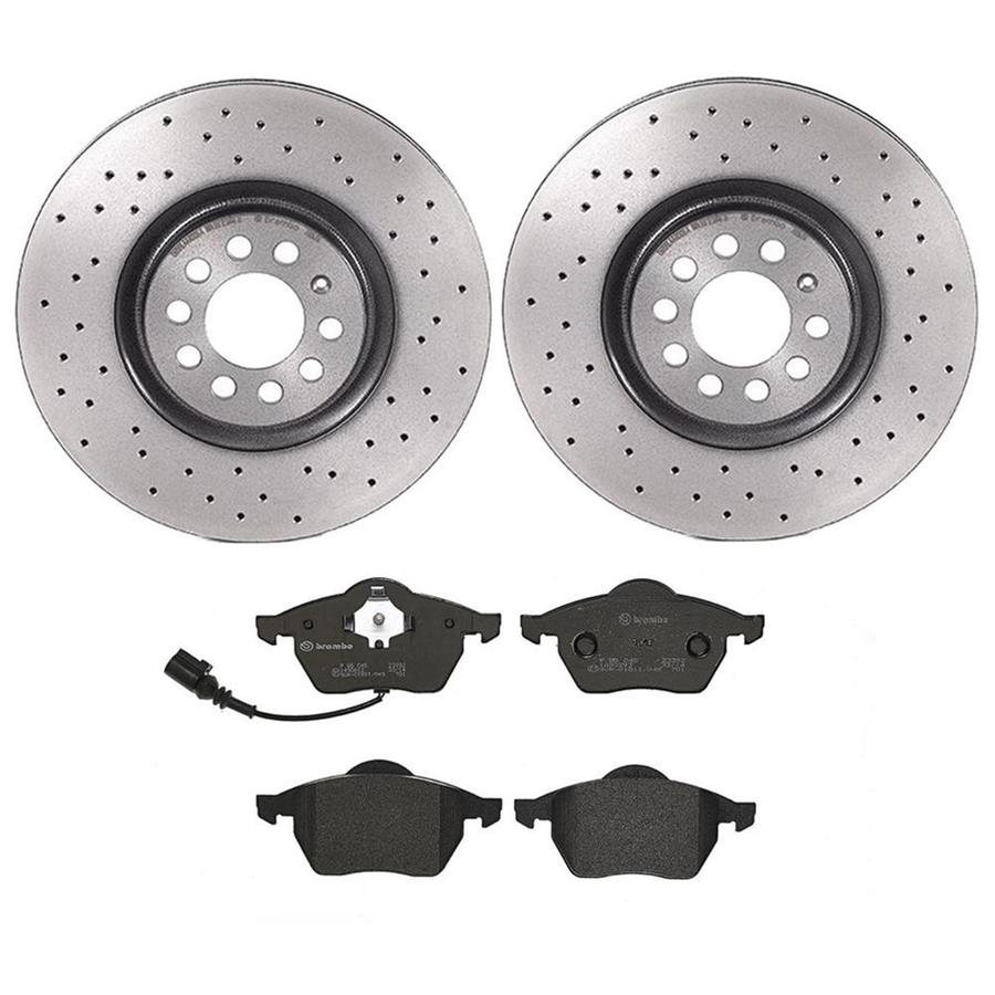 Brembo Disc Brake Pad and Rotor Kits KTX4090