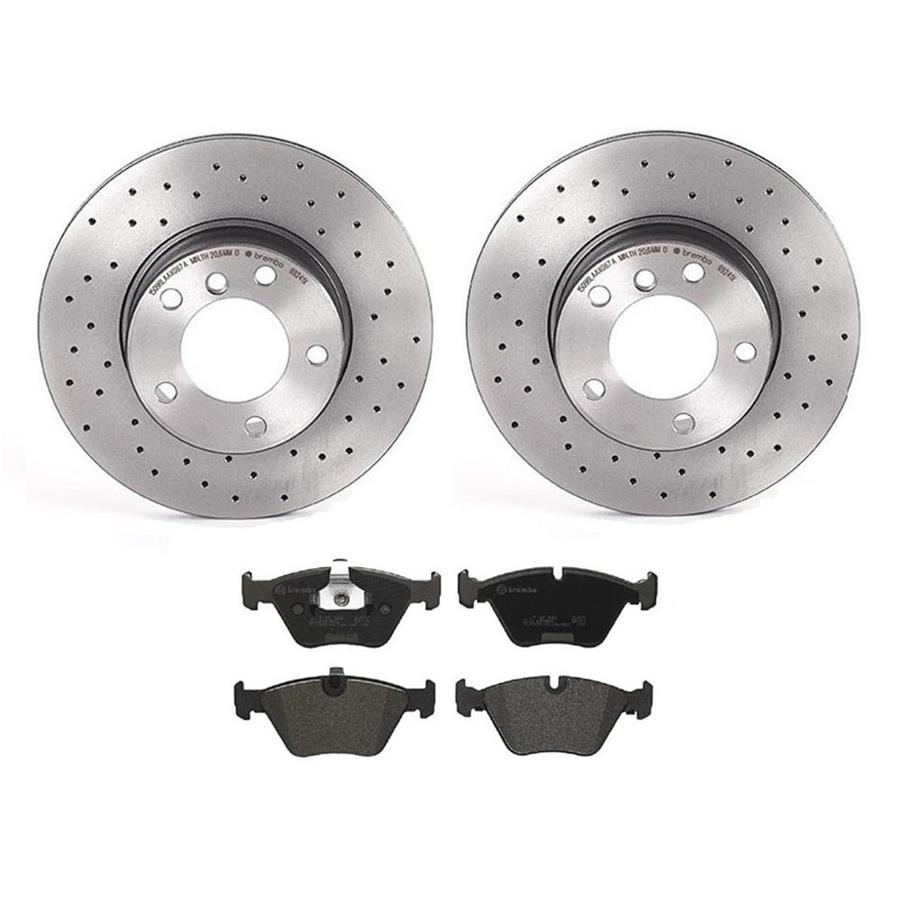 Brembo Disc Brake Pad and Rotor Kits KTX4092