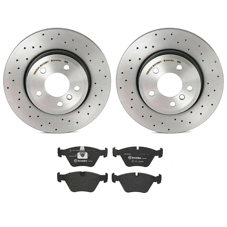 Brembo Disc Brake Pad and Rotor Kits KTX4094