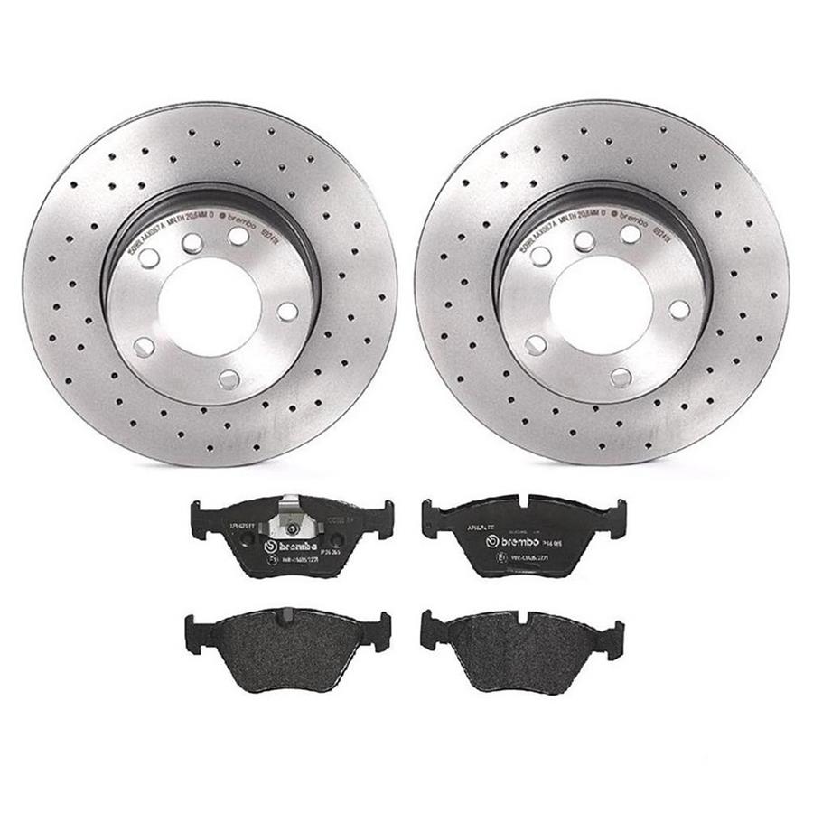 Brembo Disc Brake Pad and Rotor Kits KTX4099