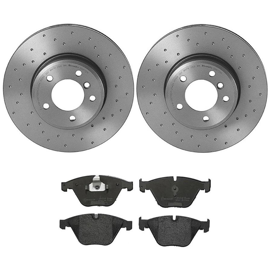 Brembo Disc Brake Pad and Rotor Kits KTX4103