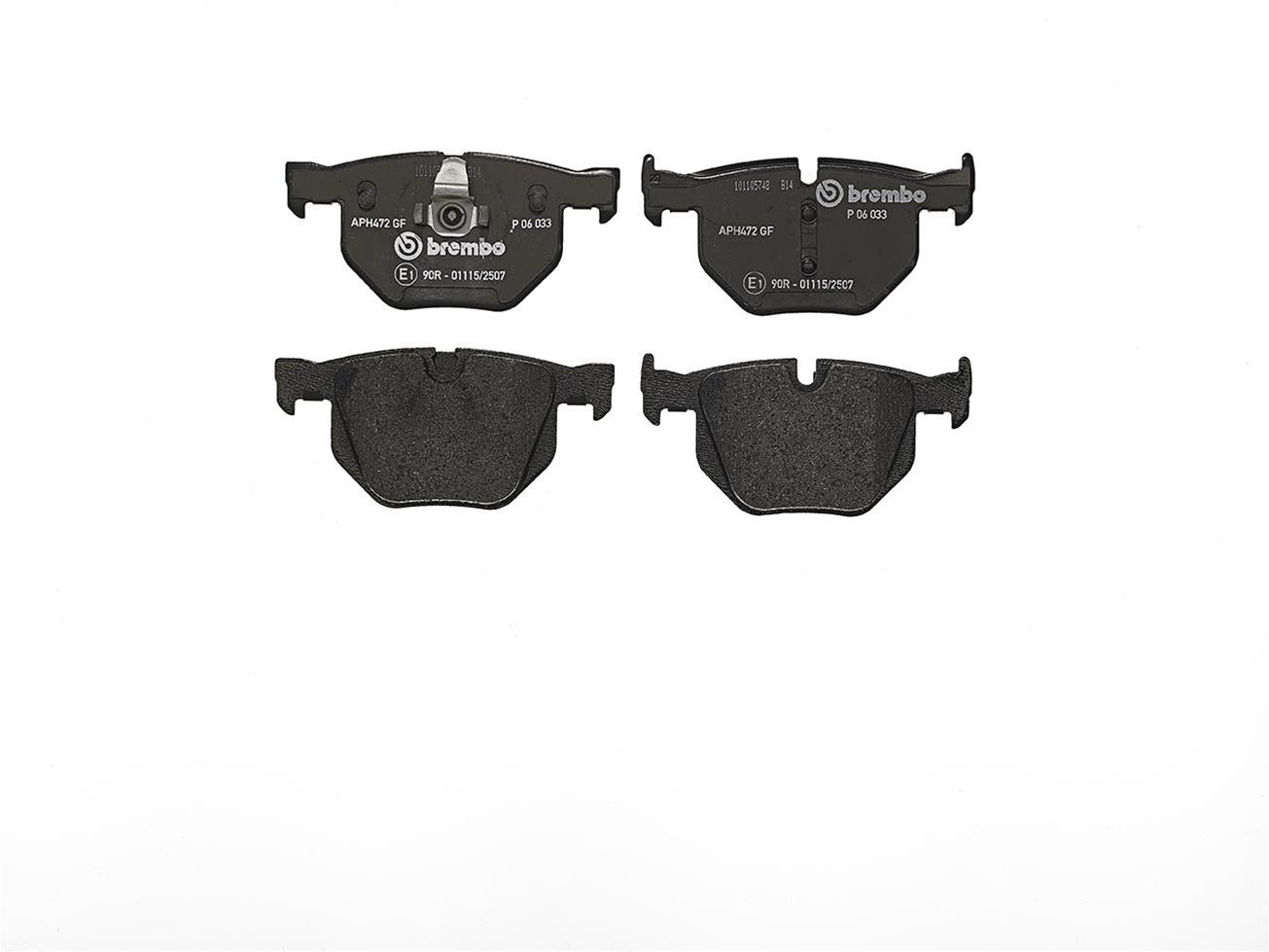 Brembo Low-Met Brake Pads P06033