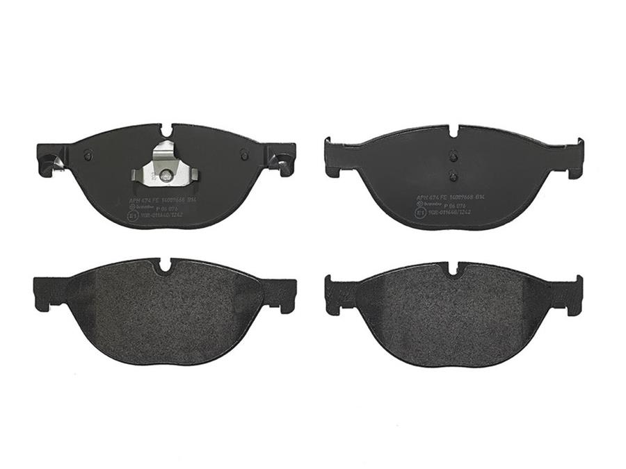 Brembo Low-Met Brake Pads P06076