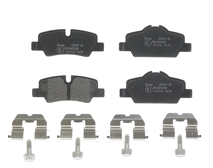 Brembo Low-Met Brake Pads P06090