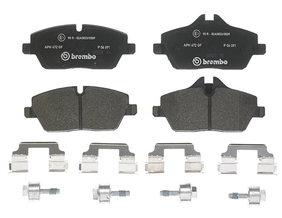Brembo Disc Brake Pad and Rotor Kits KT00A25