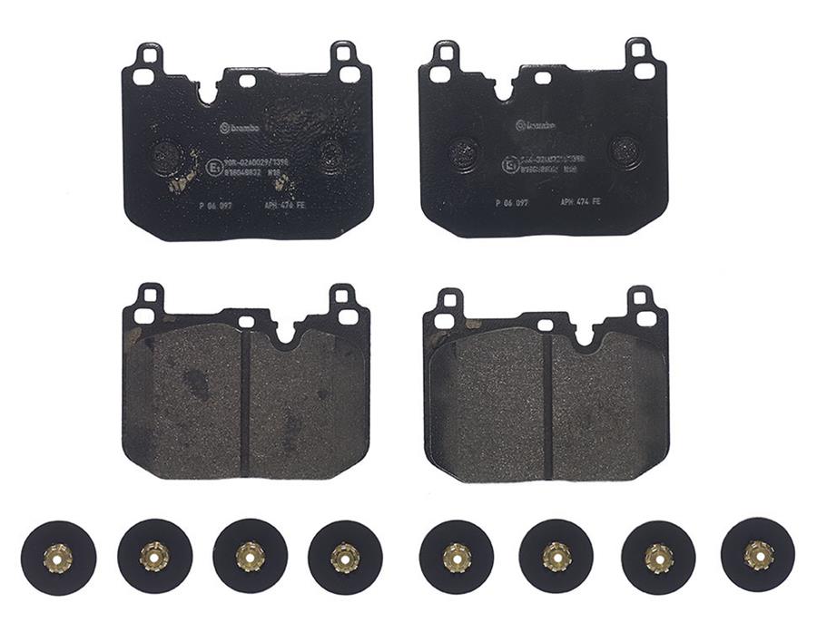 Brembo Disc Brake Pad and Rotor Kits KT00330