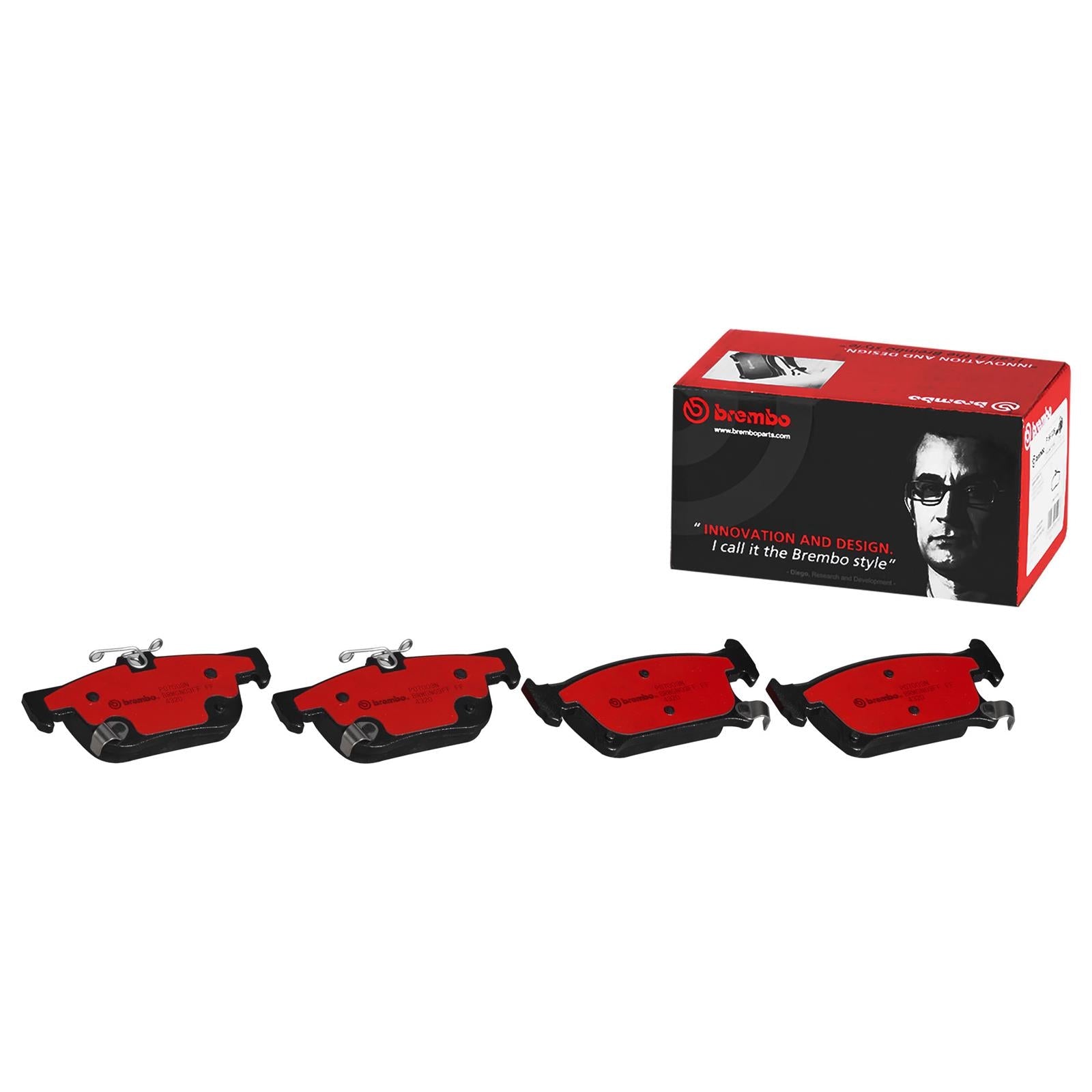 Brembo NAO Ceramic Brake Pads P07009N