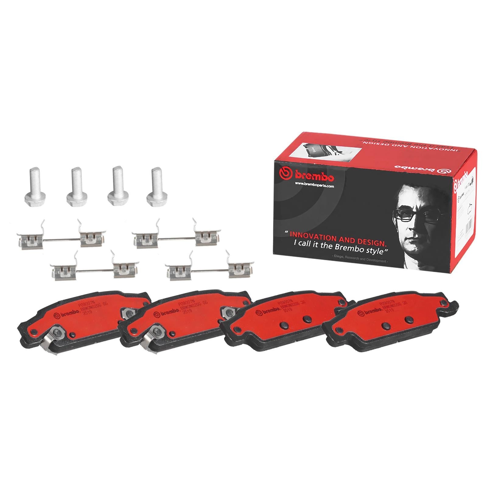Brembo NAO Ceramic Brake Pads P09007N
