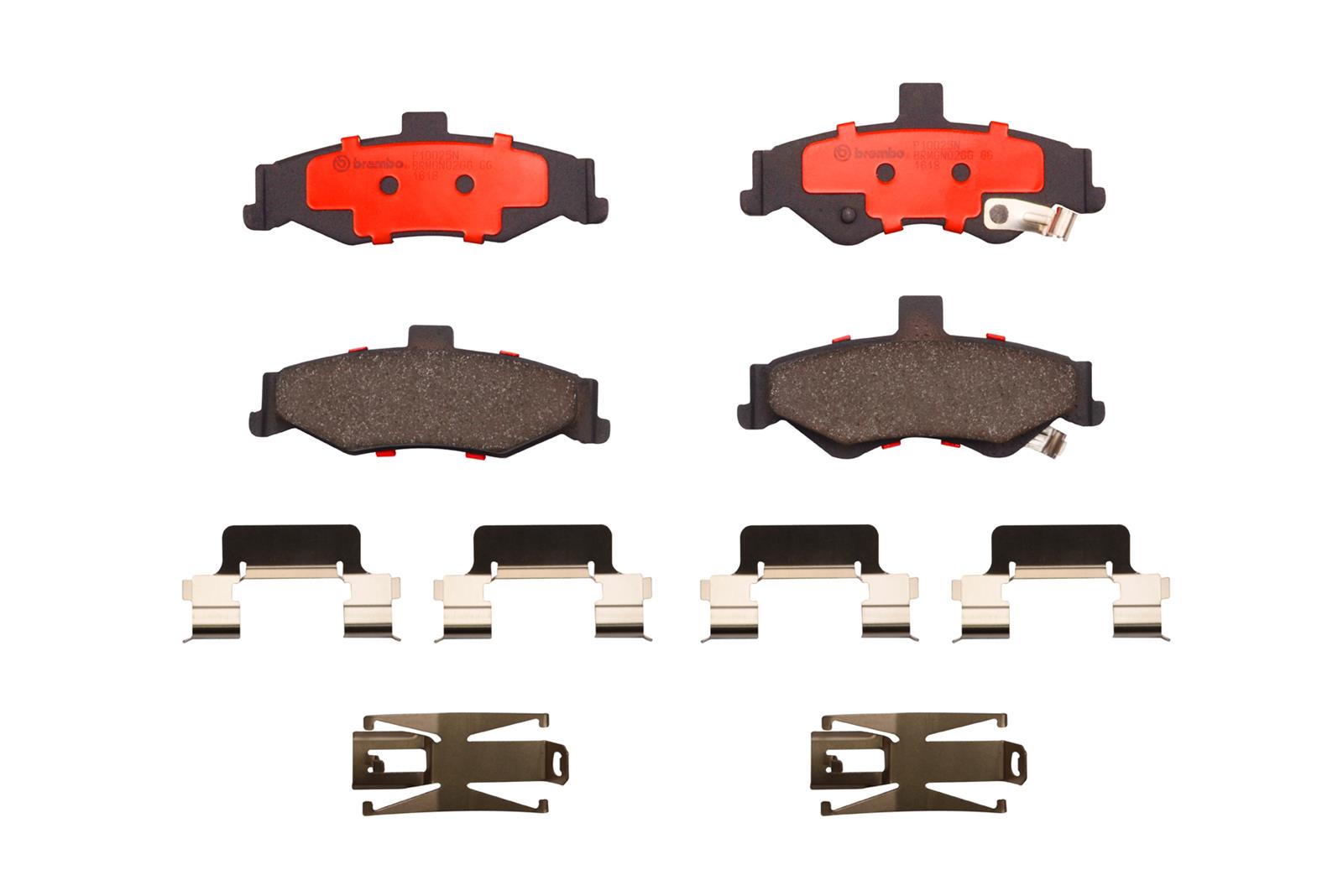 Brembo NAO Ceramic Brake Pads P10025N
