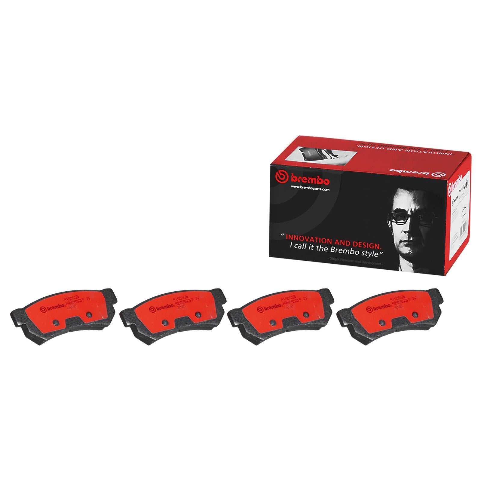 Brembo NAO Ceramic Brake Pads P10053N