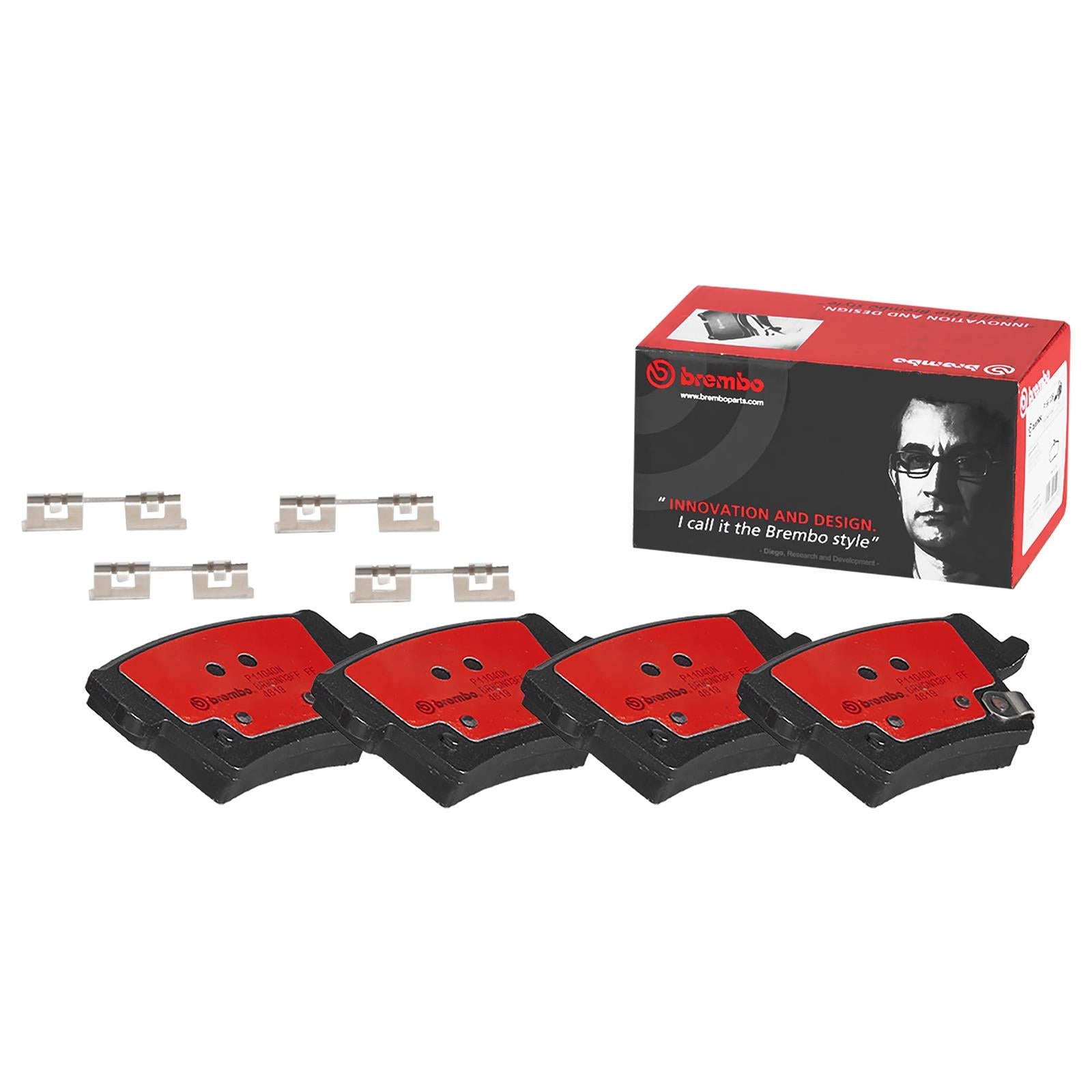 Brembo NAO Ceramic Brake Pads P11040N