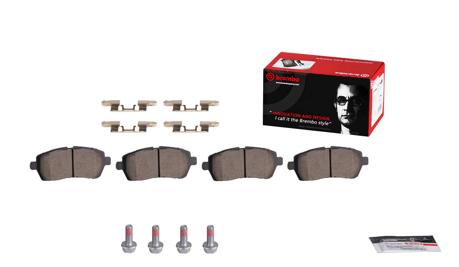 Brembo NAO Ceramic Brake Pads P24072N