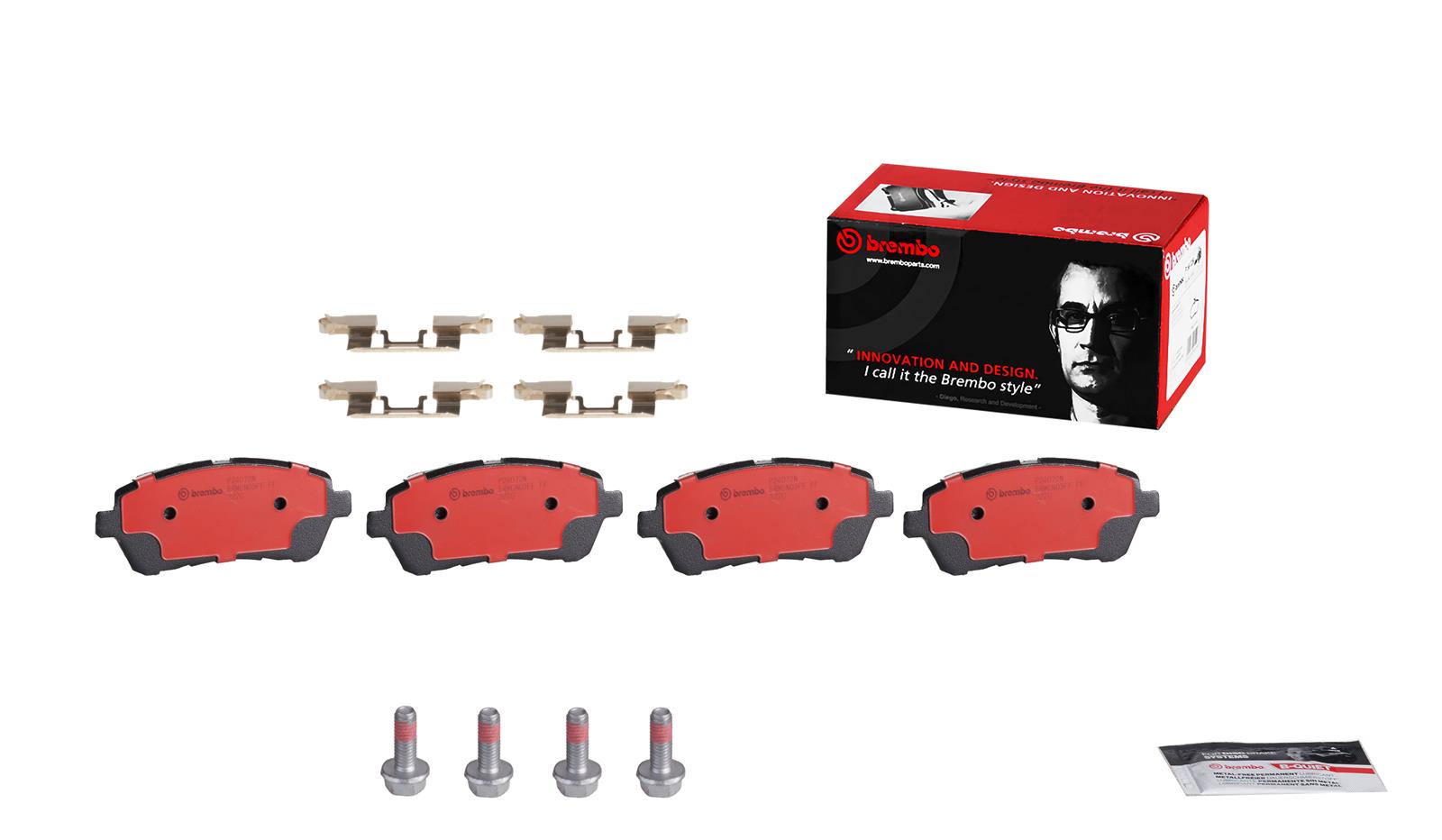 Brembo NAO Ceramic Brake Pads P24072N