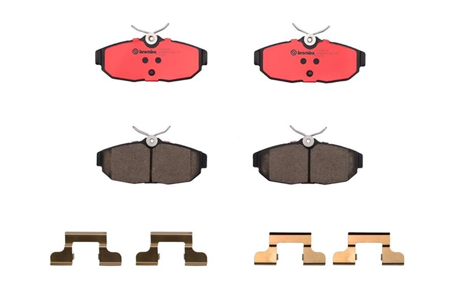 Brembo Disc Brake Pad and Rotor Kits KT00533