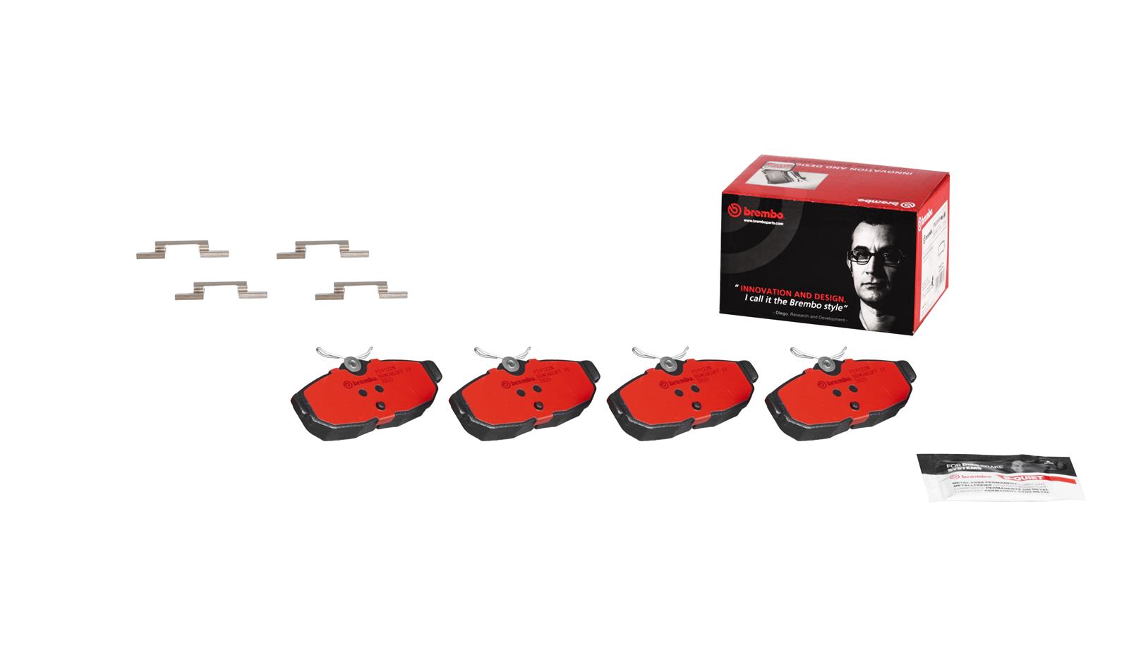 Brembo NAO Ceramic Brake Pads P24122N