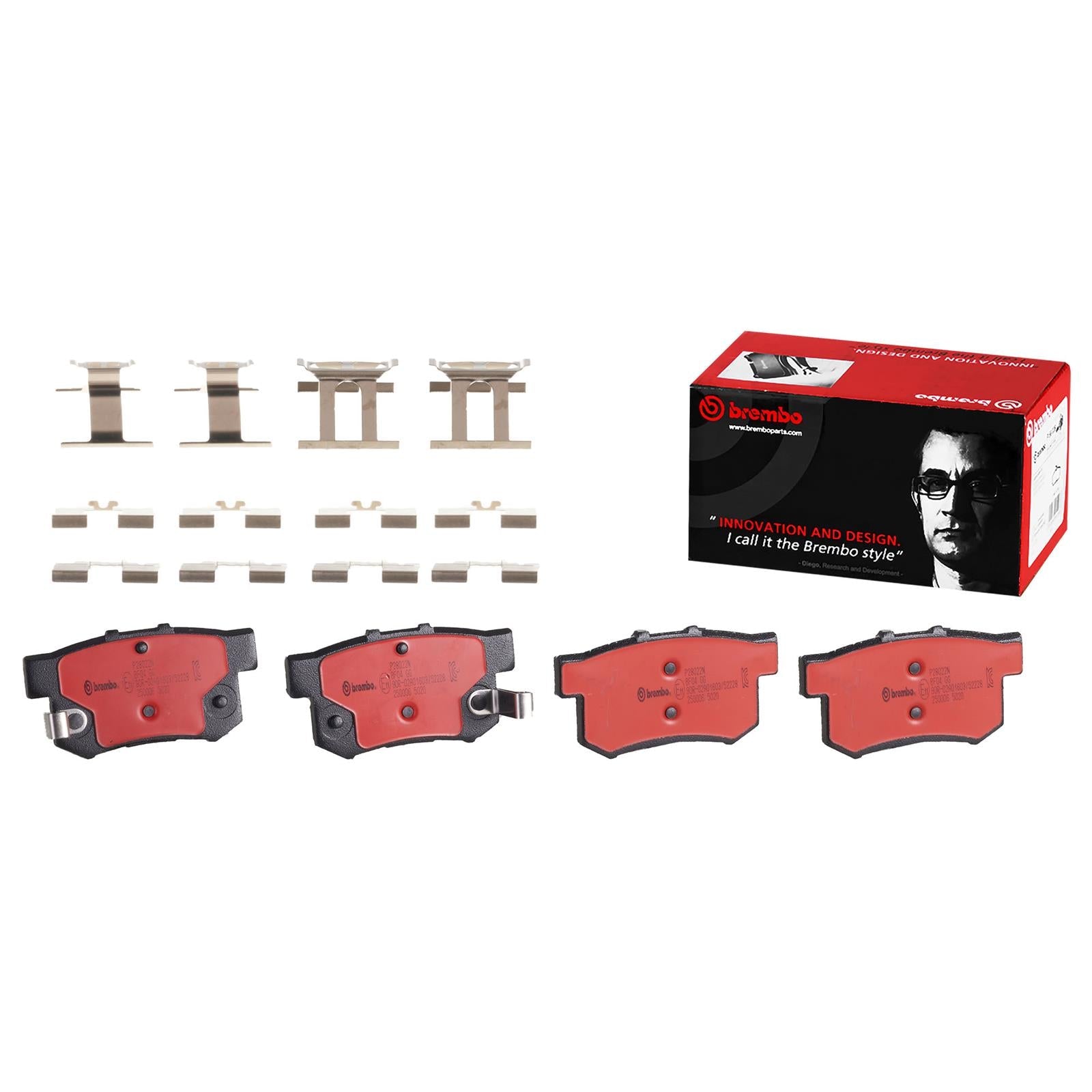 Brembo NAO Ceramic Brake Pads P28022N
