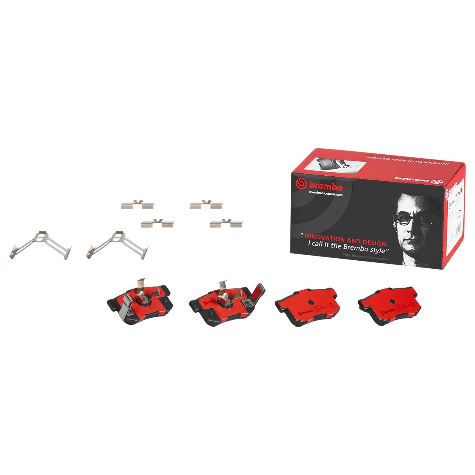 Brembo NAO Ceramic Brake Pads P28051N