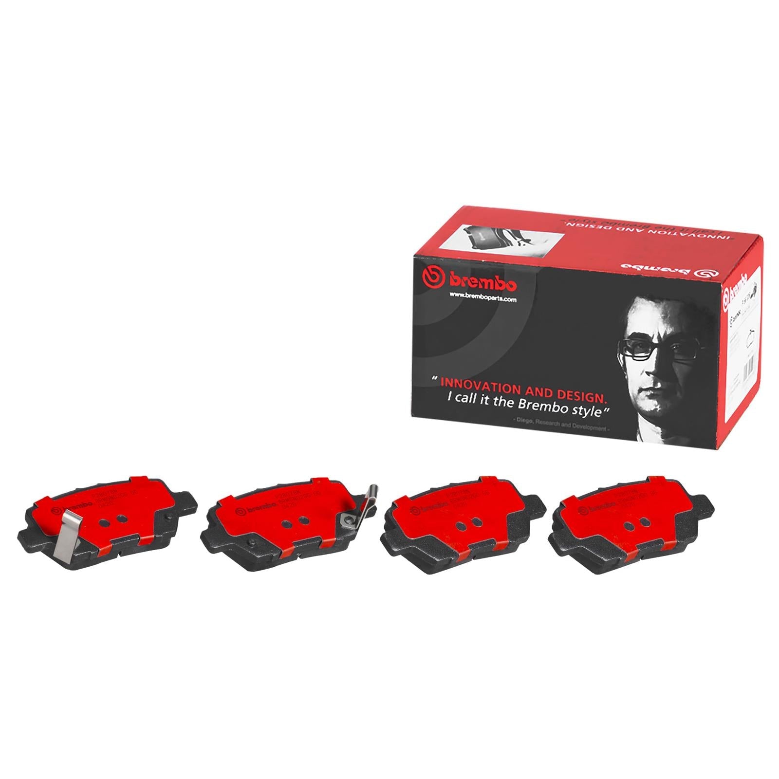 Brembo NAO Ceramic Brake Pads P28078N