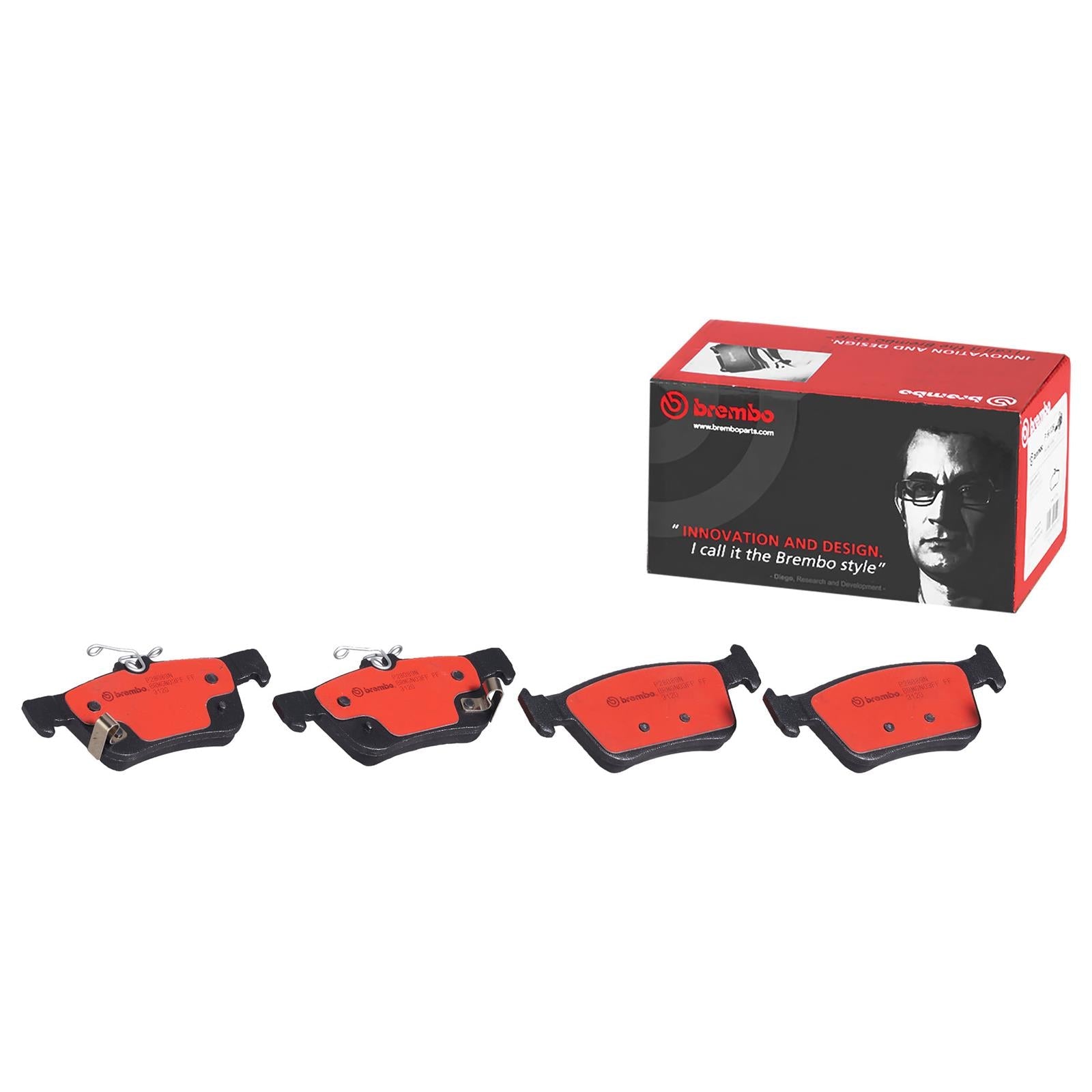 Brembo NAO Ceramic Brake Pads P28089N