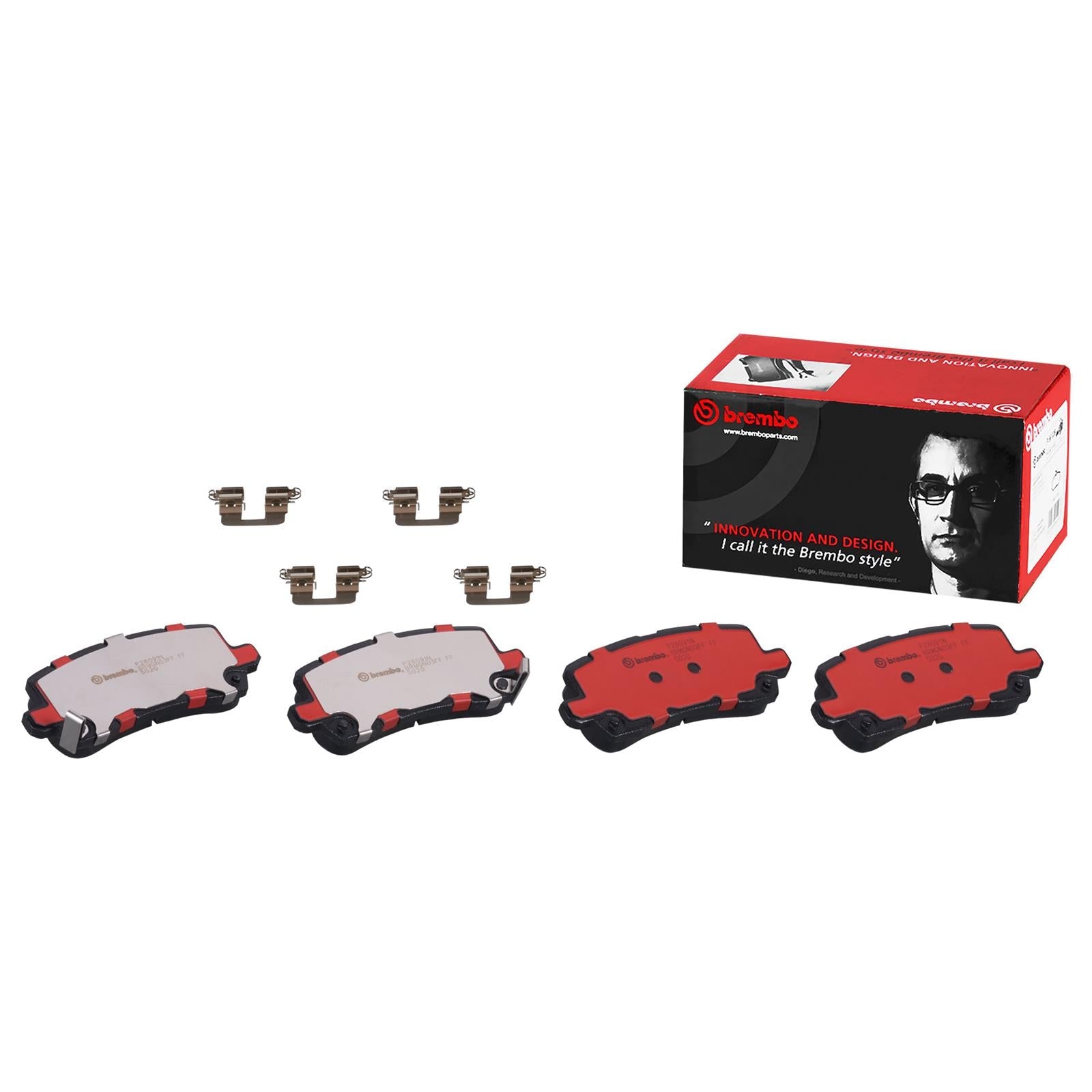 Brembo NAO Ceramic Brake Pads P28091N
