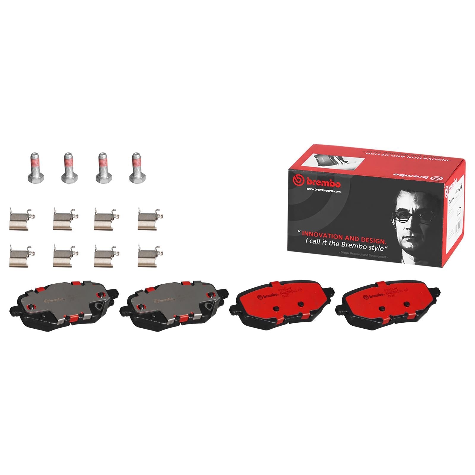 Brembo NAO Ceramic Brake Pads P28107N