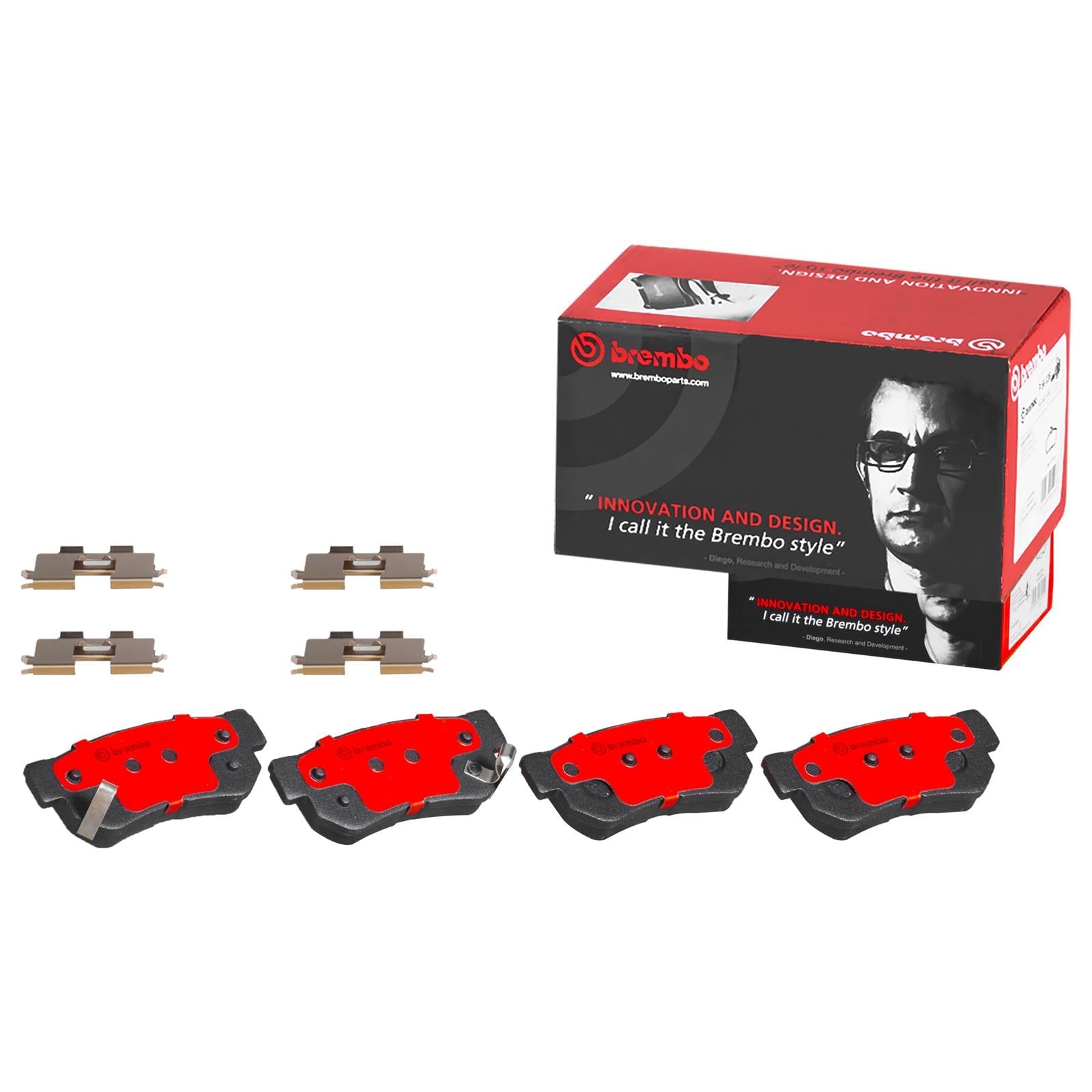 Brembo NAO Ceramic Brake Pads P30014N