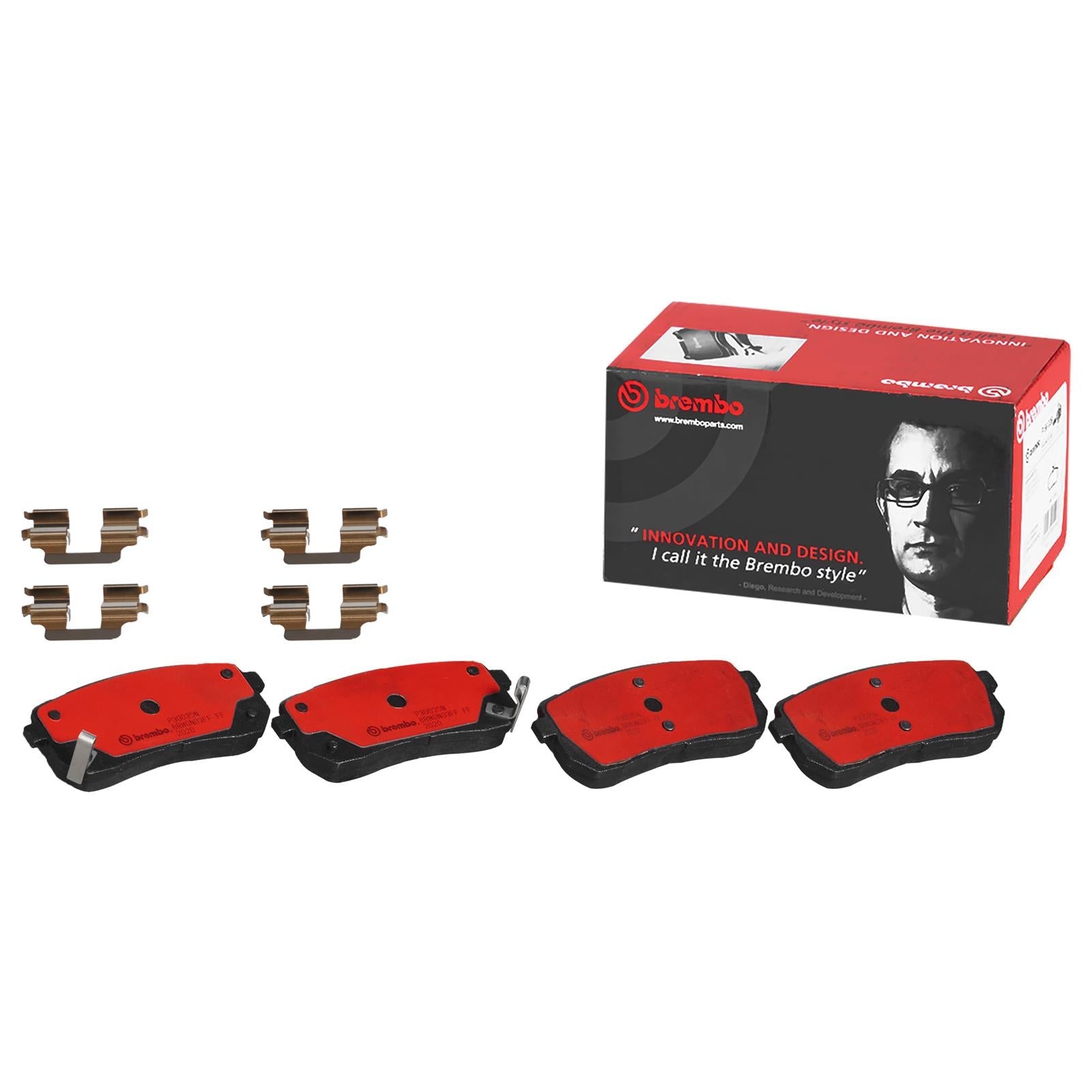 Brembo NAO Ceramic Brake Pads P30035N