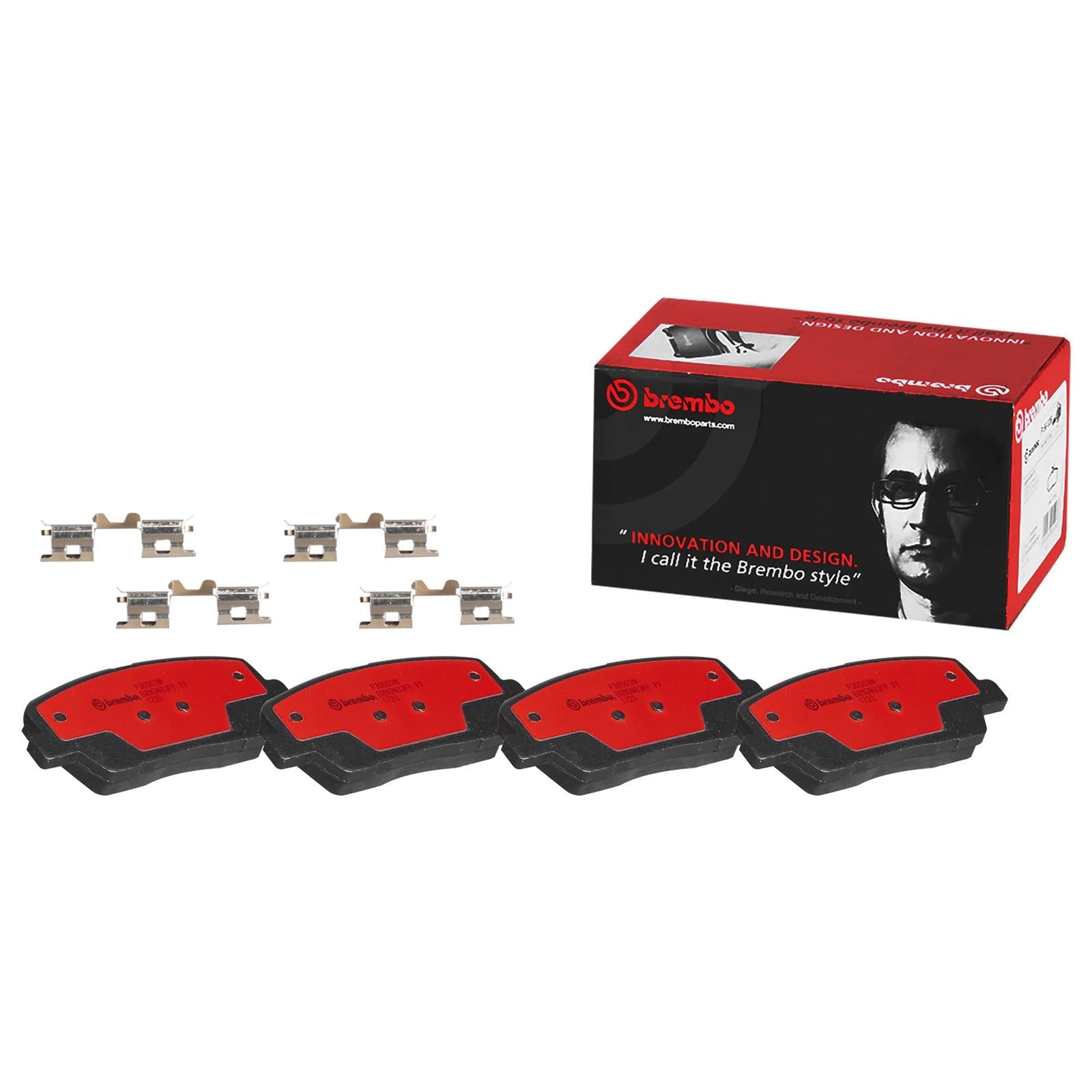 Brembo NAO Ceramic Brake Pads P30063N