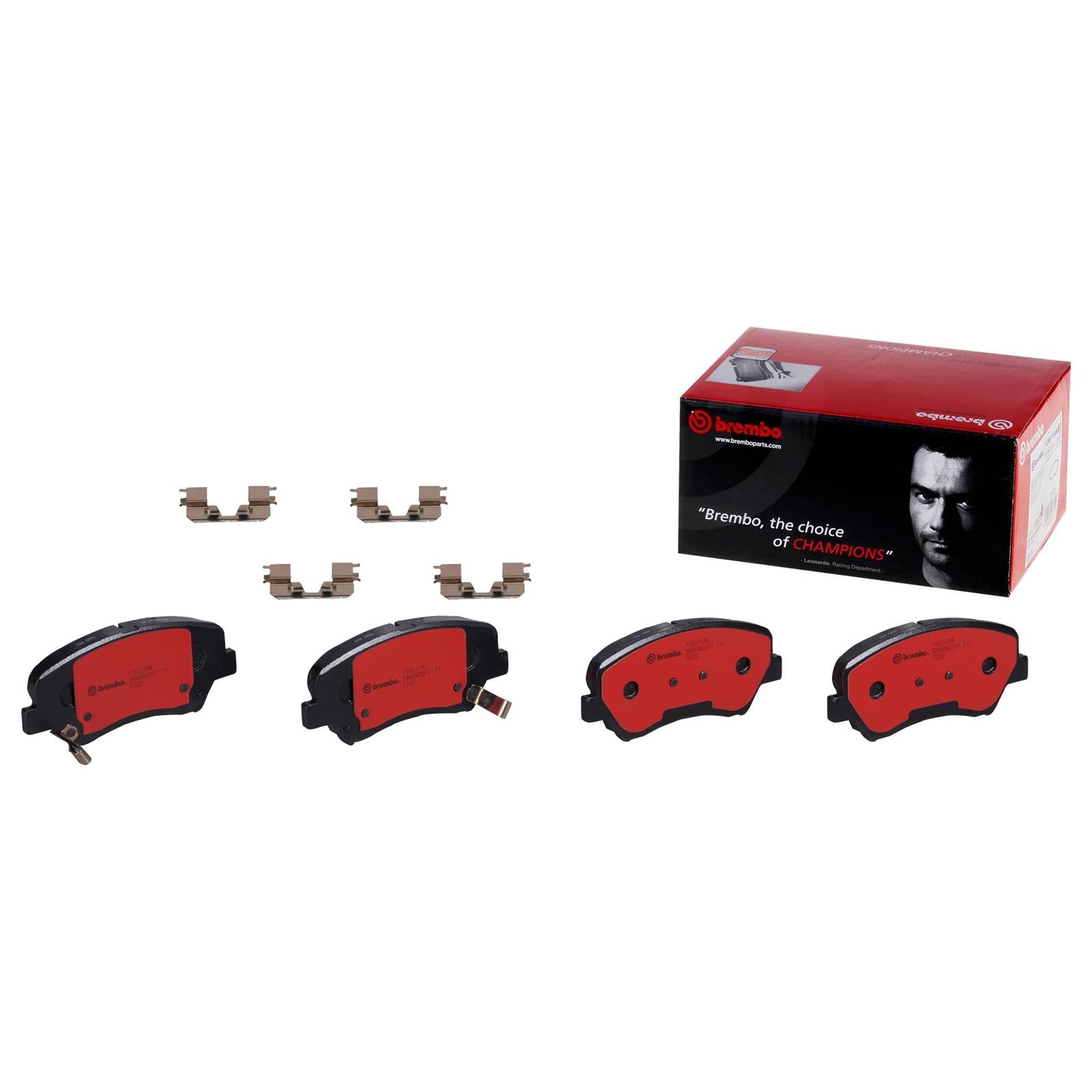 Brembo Disc Brake Pad and Rotor Kits KT00187
