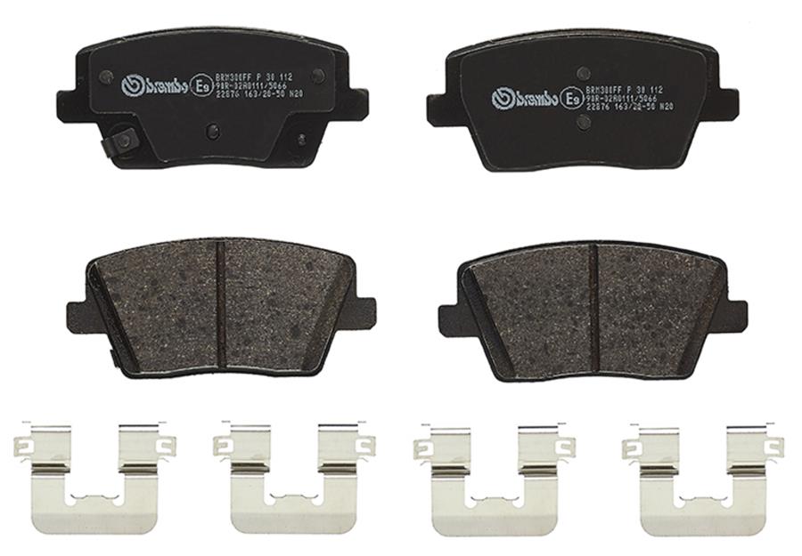 Brembo Low-Met Brake Pads P30112