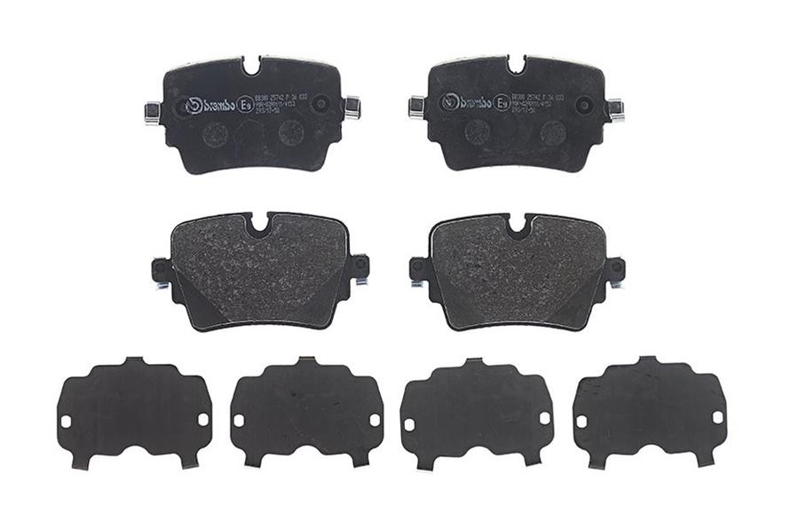 Brembo Disc Brake Pad and Rotor Kits KT00989