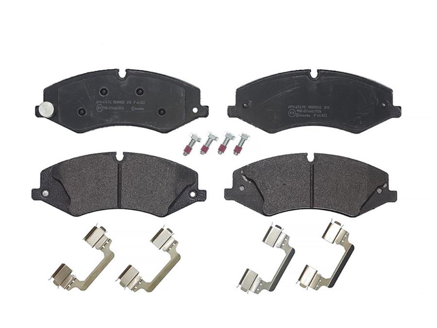 Brembo Disc Brake Pad and Rotor Kits KT04104