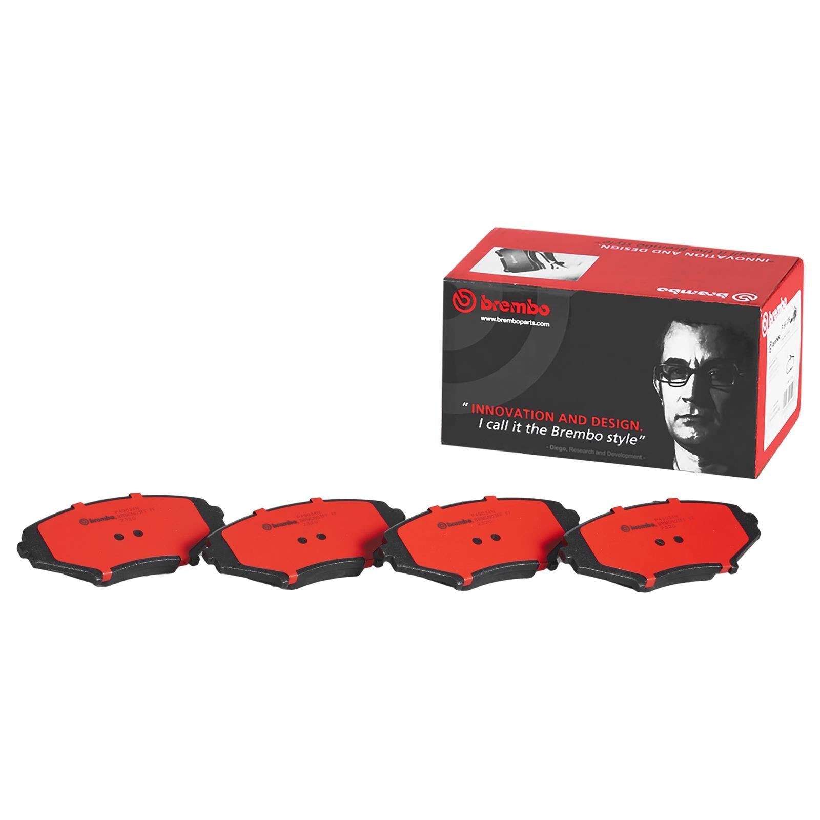 Brembo NAO Ceramic Brake Pads P49034N