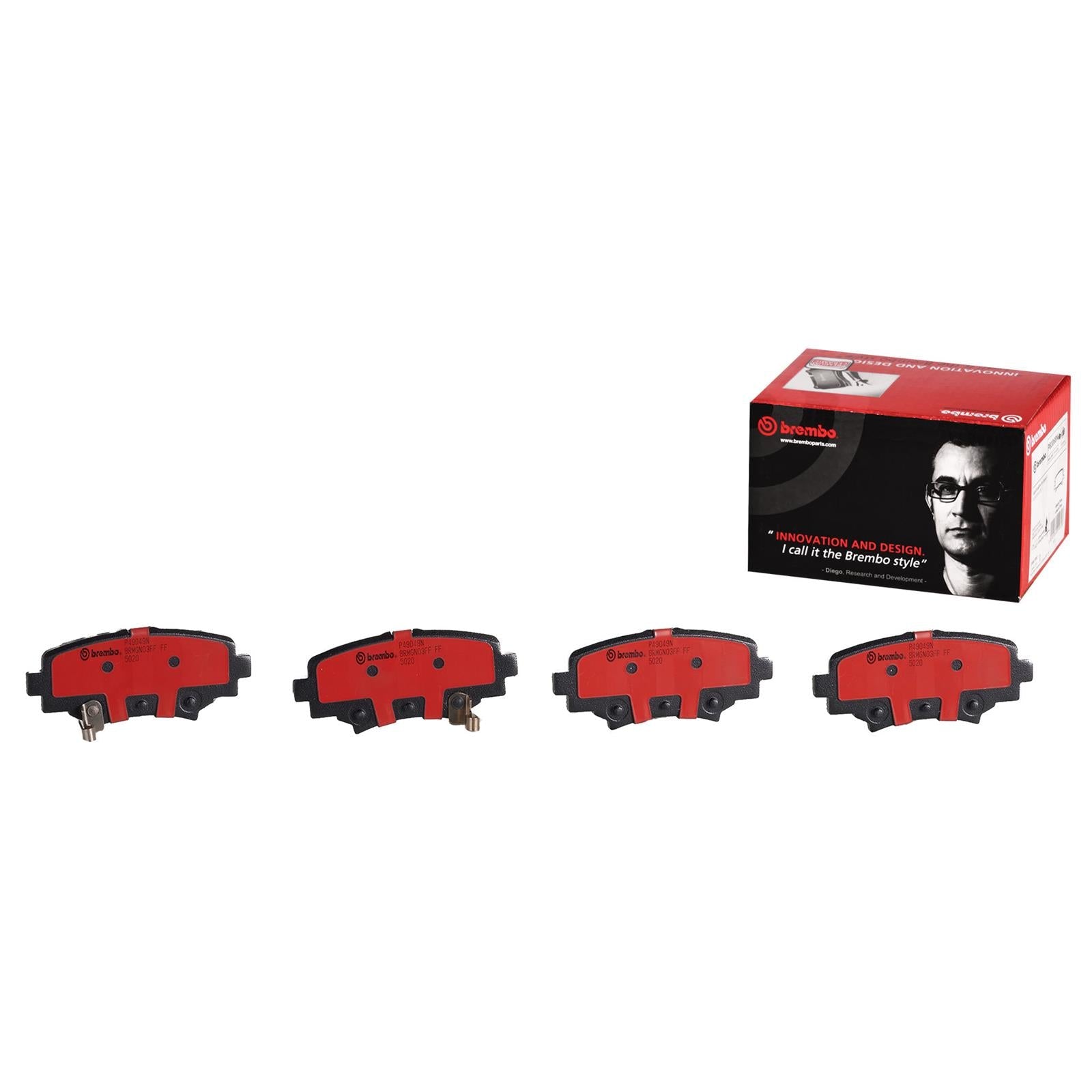 Brembo NAO Ceramic Brake Pads P49049N
