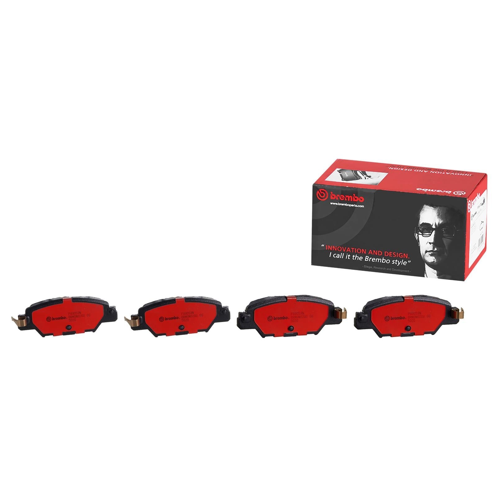 Brembo NAO Ceramic Brake Pads P49053N