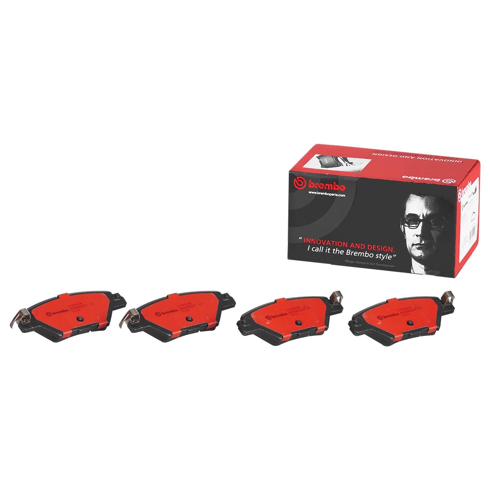 Brembo NAO Ceramic Brake Pads P49062N
