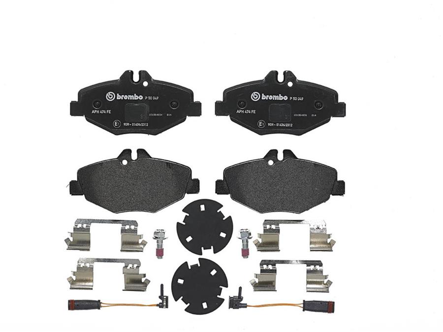 Brembo Disc Brake Pad and Rotor Kits KTX4071