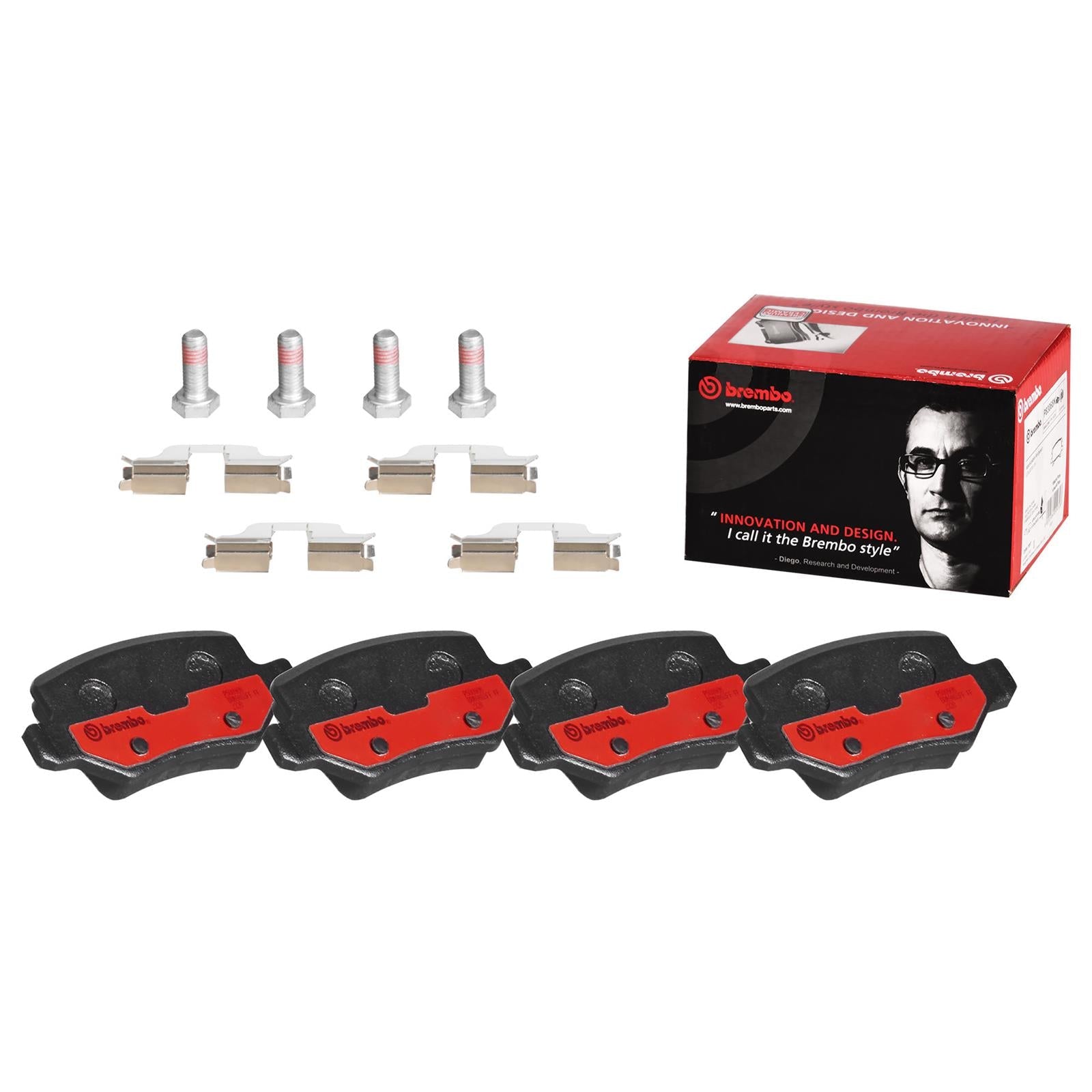 Brembo NAO Ceramic Brake Pads P50090N